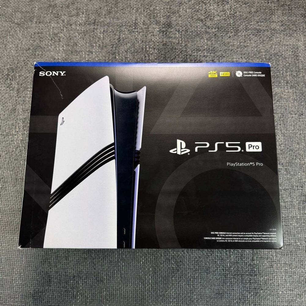 Sony PlayStation 5 Pro 2tb Console Digital Edition White/Black Box only